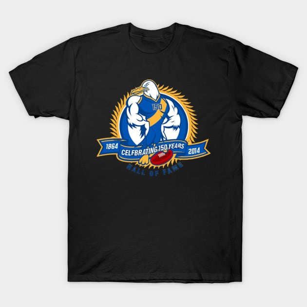 Williamstown Seagulls football club | AFL Footy T-Shirt by euror-design